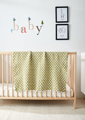 CROCHET PATTERN - Checker Baby Blanket