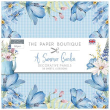 The Paper Boutique A Summer Garden 7" x 7" Decorative Panel Pad