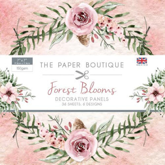 The Paper Boutique Forest Blooms 7" x 7" Panel Pad