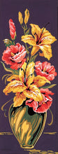 SEG Printed Tapestry Canvas - 19 x 50cm - Vase of Lillies