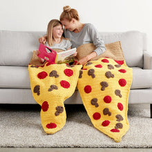 CROCHET PATTERN DOWNLOAD - Bernat Pizza Party Crochet Snuggle Sack