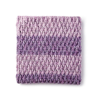 CROCHET PATTERN DOWNLOAD - Bernat Textured Life Crochet Blanket