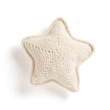 CROCHET PATTERN DOWNLOAD - Bernat Baby Blanket Sparkle Crochet Lucky Star Pillow