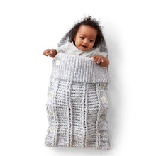 CROCHET PATTERN DOWNLOAD - Bernat Baby Marly Crochet Bunting Bag