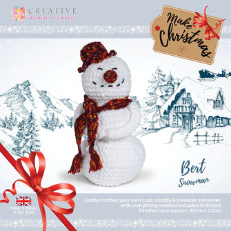 Knitty Critters -Christmas Critters - Bert Snowman