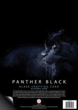 Panther Black 210gsm Card - 50 A4 Sheets