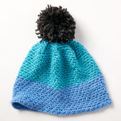 CROCHET PATTERN DOWNLOAD - Caron Colour Dipper Crochet Hat £0.00