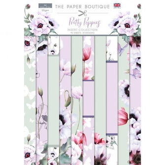 The Paper Boutique Pretty Poppies - Insert Collection