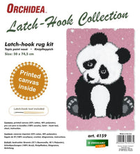 Latch Hook Kit: Rug: Panda