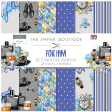 The Paper Boutique For Him 6" x 6" Paper Pad