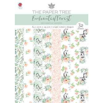 The Paper Tree Enchanted Forest A4 Decorative Papers
