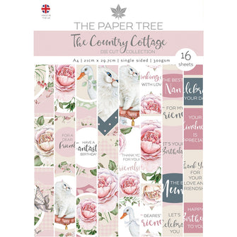 The Paper Tree The Country Cottage A4 Die Cut Collection