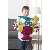 CROCHET PATTERN - Huggable Owl Pillow Crochet Pattern