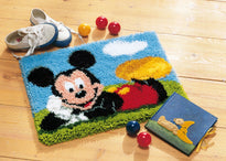 Vervaco Latch Hook Rug Kit - Disney: Mickey Mouse PN-0014720