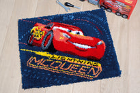 Vervaco Latch Hook Rug Kit - Disney: Cars: Screeching Tires PN-0167517