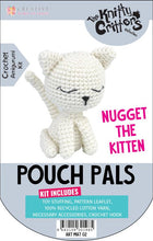 Knitty Critters – Pouch Pals – Nugget The Kitten