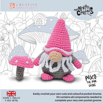 Knitty Critters – Pocket Gnomes – Pink