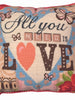 Anchor All You Need is Love Cushion Kit 40x40cm