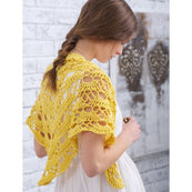 CROCHET PATTERN - Cotton-Ish - Yes Yes Shawl Crochet Pattern