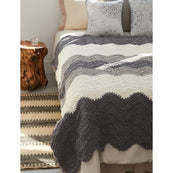 CROCHET PATTERN - Blanket - Grey Scale Crochet Pattern