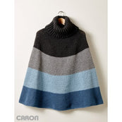 KNITTING PATTERN - Caron Simply Soft - Cosy Cowl Cape
